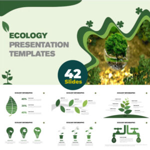 Ecology presentation template for powerpoint google lides and keynote