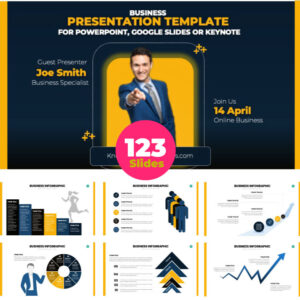premium business presentation template for powerpoint google slides keynote