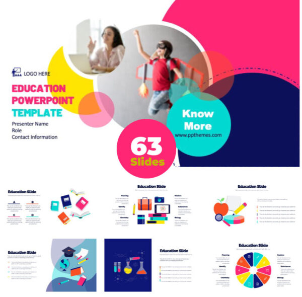 premium education presentation for powerpoint google slides or keynote