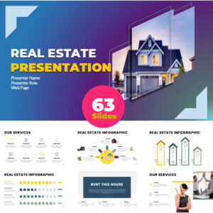 Real estate presentation template for PowerPoint google slides and keynote