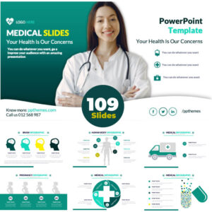 Medical Presentation for PowerPoint google slides and keynote
