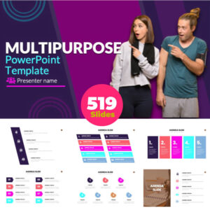 Multipurpose presentation templates to edit in powerpoint keynote or google-slides